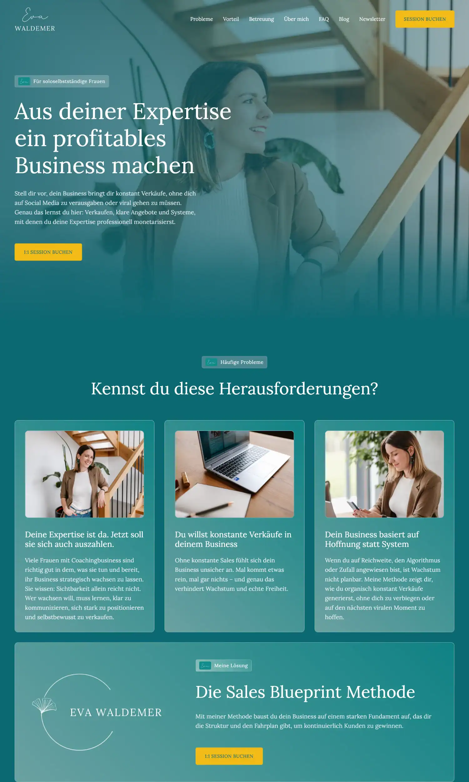 Website-Referenz Eva
