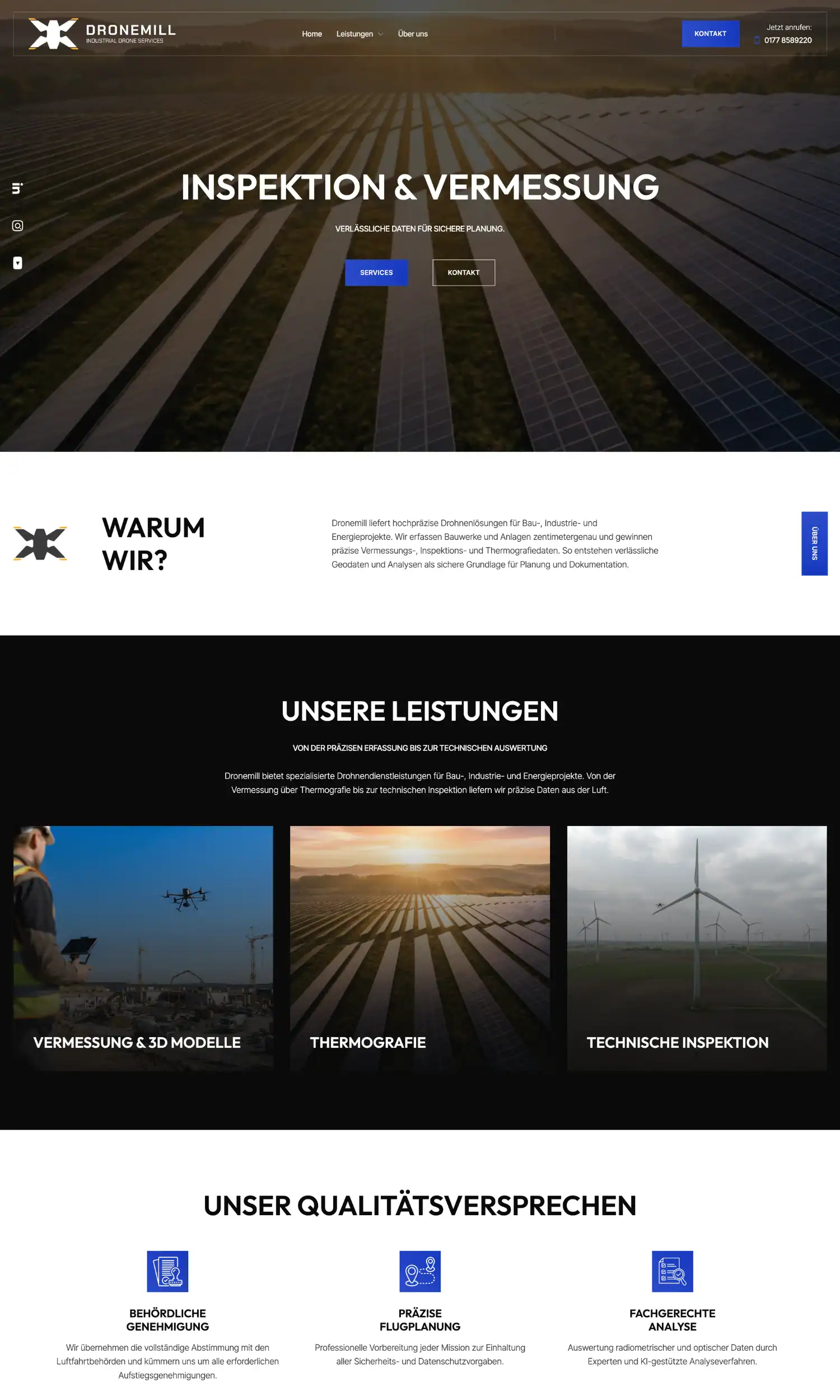 Website-Referenz Dronnemill