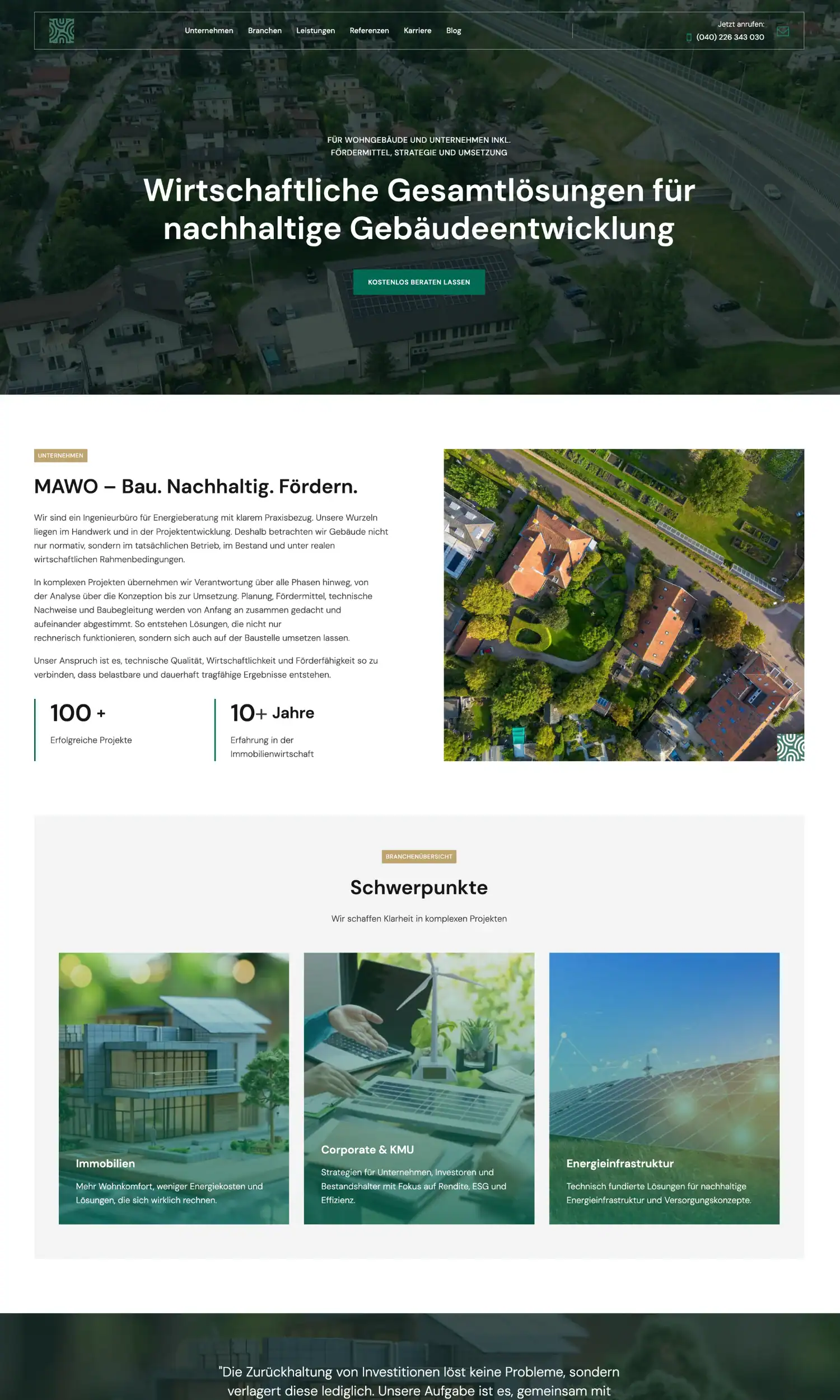 Website-Referenz Mawo