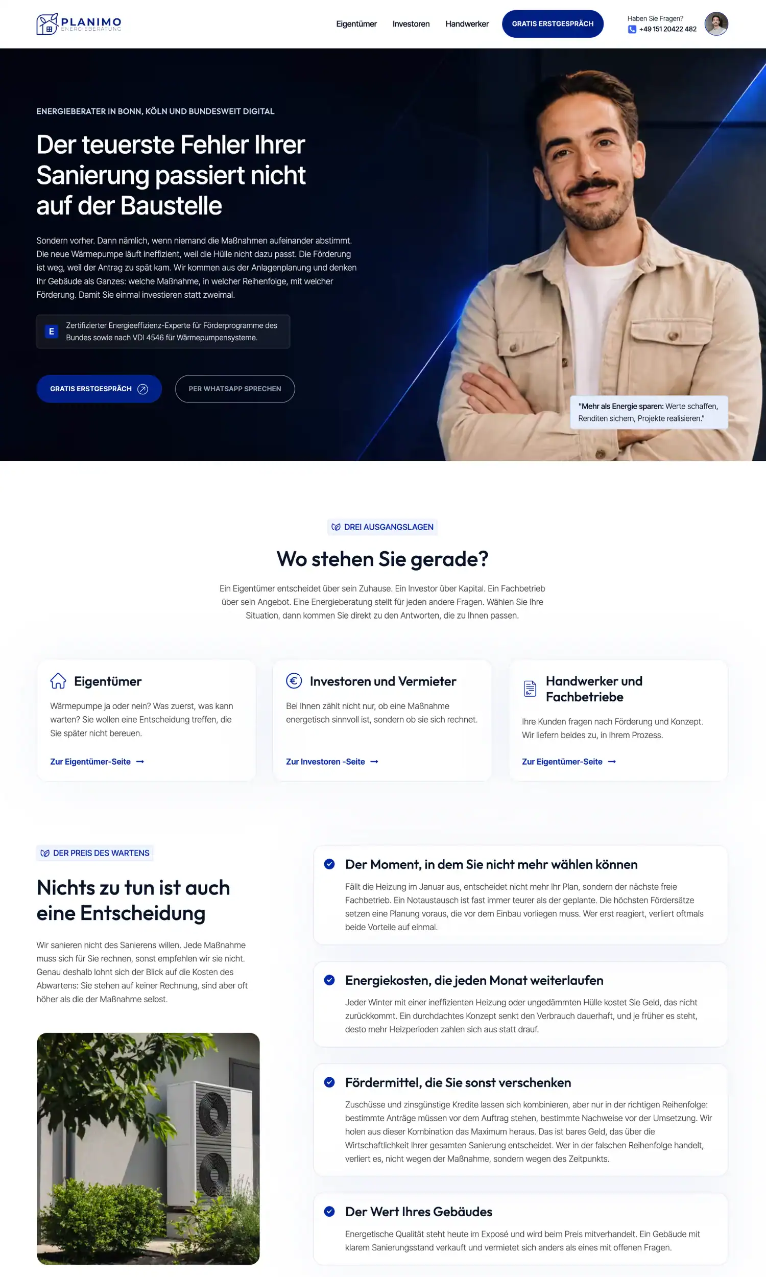 Website-Referenz Planimo